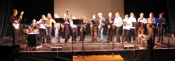 Konzert im Rahmen des Schultheaterfestivals in der Bundeskunsthalle