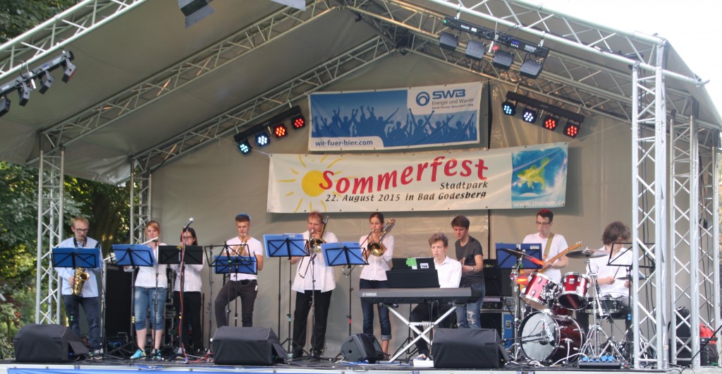 Brassrock auf dem Giodesberger Sommerfest 2015